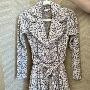 Ryu Purple Lace Jacket Dress